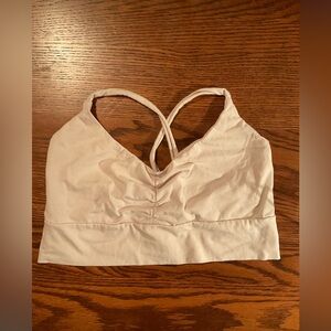 Una Pluma L organic cotton bralette